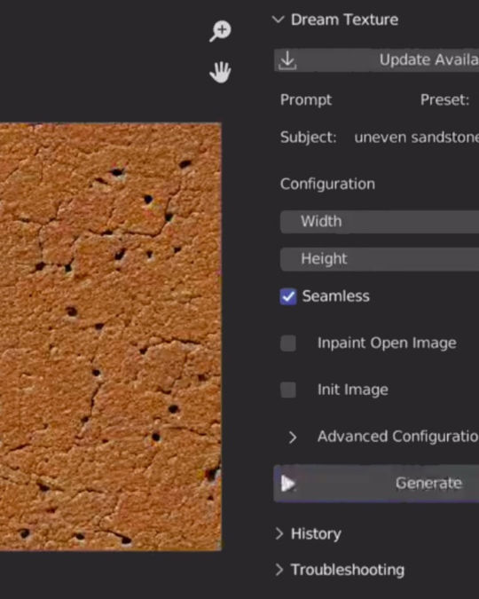 Texturas para Blender con Stable Diffusion